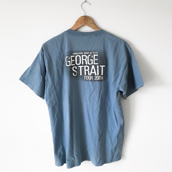 Vintage Official George Strait 2006 Tour T-Shirt - Picture 6 of 7
